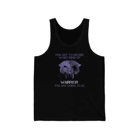 "Warrior Bred: What Kind of Warrior "  - Unisex Jersey Tank