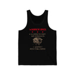 "Warrior Bred: The Warrior Challenge" - Unisex Jersey Tank