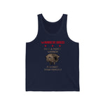 "Warrior Bred: Fierce Warrior" - Unisex Jersey Tank