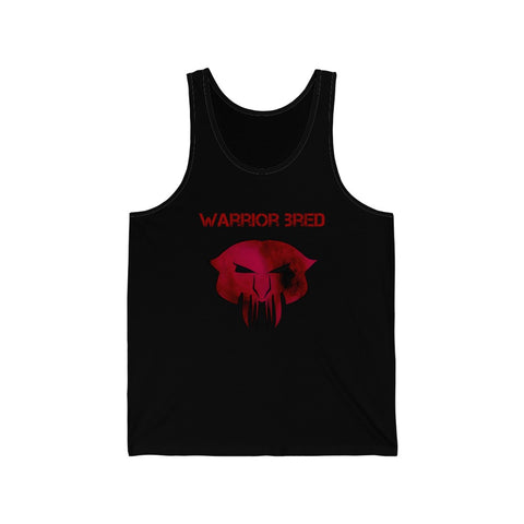 "Warrior Bred: Crimson Mask" - Unisex Jersey Tank