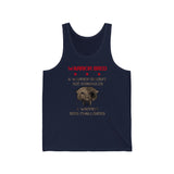 "Warrior Bred: The Warrior Challenge" - Unisex Jersey Tank