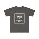 "Definition of Cardio" - Men's Fitted T-shirt