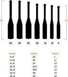 Clubbells ® by TACFIT - Patented Indian Clubs, Steel Clubs, Shoulder Strength, Exercise Club Bells