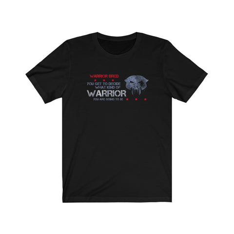 "Warrior Bred: What Kind of Warrior" (Horizontal Variant) - Unisex Tee