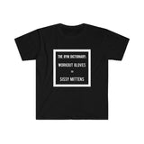 "Workout gloves?"- Men's Fitted T-shirt
