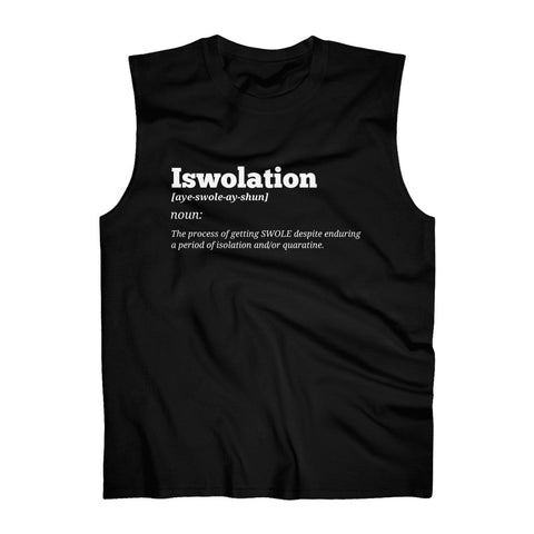 "Iswolation: Definition" -  Sleeveless Top