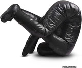 DAAN MMA Grappling Dummy Judo Punching Bag Dummy BJJ Wrestling Dummy Sitting Position Brazilian JIU Jitsu Submission Self Defense Training Vinyl Multicolor Choose Dummy 170cm UNFILLED