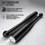 Synergee Indian Clubs 1lb, 2lb, 5lb, 10lb & 15lb. Power Clubs - Exercise Weight Club Bells - Grip and Forearm Strength Trainer - Sold in Pairs