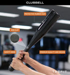 Clubbells ® by TACFIT - Patented Indian Clubs, Steel Clubs, Shoulder Strength, Exercise Club Bells