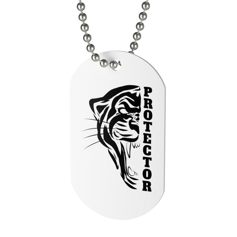 "Black Panther the Protector" - Dog Tag