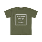 "SPOTTER = WITNESS" - Men's Fitted T-shirt
