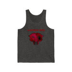 "Warrior Bred: Crimson Mask" - Unisex Jersey Tank