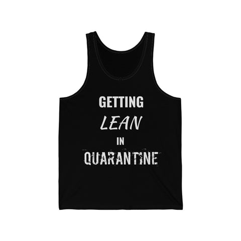 "Quarantine Lean"- Unisex Jersey Tank