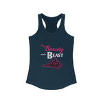 "Beauty and  a Beast"  - Women's Racerback Tank
