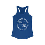 "The Way of the Peaceful Fighter" - Women's Raceback Tank Top