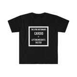 "Definition of Cardio" - Men's Fitted T-shirt