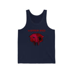 "Warrior Bred: Crimson Mask" - Unisex Jersey Tank