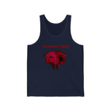 "Warrior Bred: Crimson Mask" - Unisex Jersey Tank