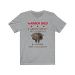 "Warrior Bred: The Warrior Challenge" - Unisex Tee