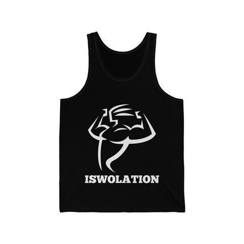 "Flexing in Iswolation" - Unisex Jersey Tank