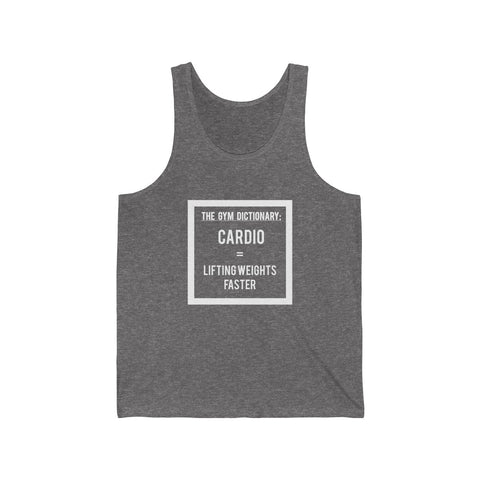 "Definition of Cardio" - Jersey Tank