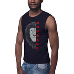 ''Courageous Lion'' Muscle Shirt