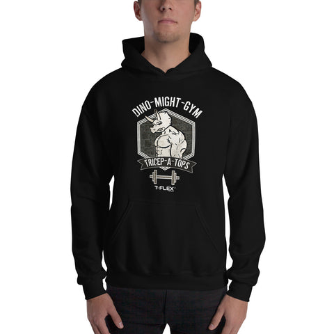 Tricep-A-Tops Black Hoodie - T-flex Style