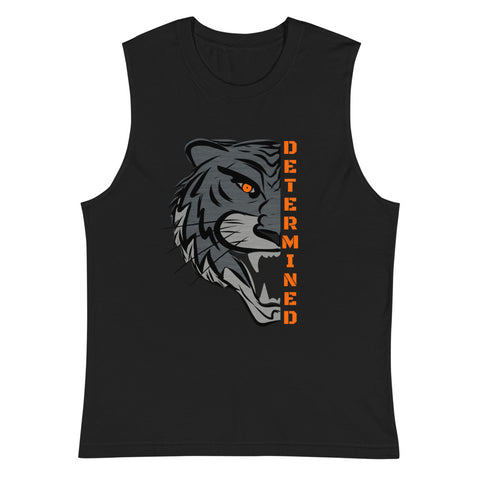 ''Determined Tiger'' Muscle Shirt