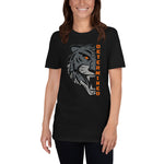 "Determined Tiger" Short-Sleeve Unisex T-Shirt