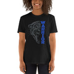 "Panther Warrior Blue" - Short-Sleeve Unisex T-Shirt