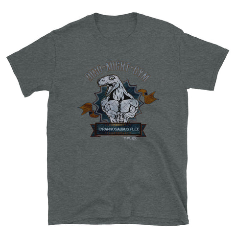 "Tyrannosaurus-Flex"  - Short-Sleeve Unisex T-Shirt