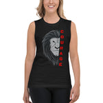 ''Courageous Lion'' Muscle Shirt