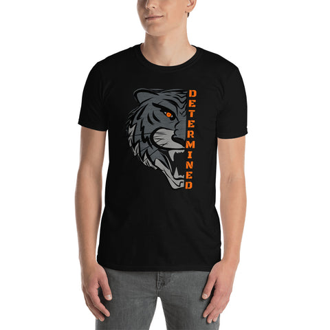 "Determined Tiger" Short-Sleeve Unisex T-Shirt