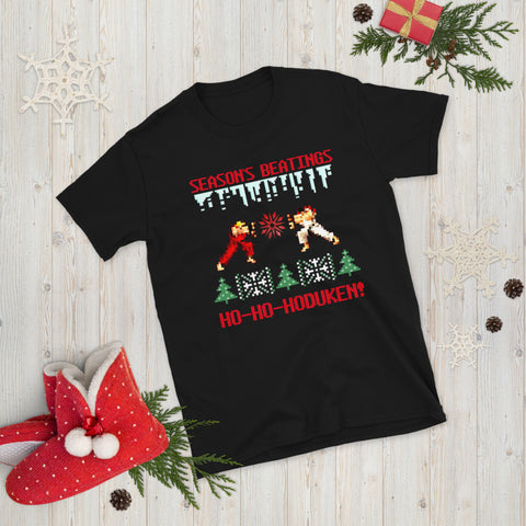 "A Street Fighter Christmas" - Short-Sleeve  T-Shirt
