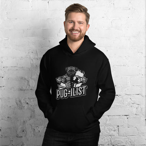 'Pug-ilist' Unisex Hoodie