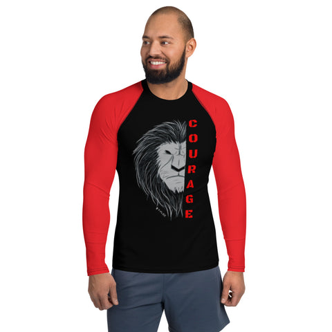 "Courageous Lion" -  Rash Guard
