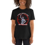 "Bounty Hunter's Gym" (Female Variant) Short-Sleeve T-Shirt