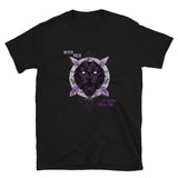 Black Panther Never Yield - Short-Sleeve T-Shirt