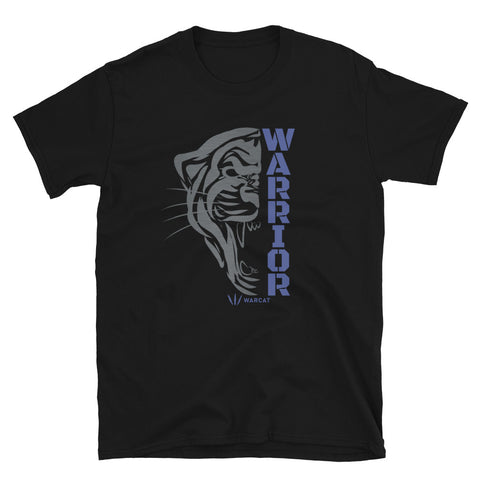 Warrior Warcat T-Shirt - Blue Print