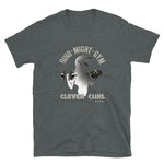 DINO-MIGHT-GYM: Clever Curl Raptor T-shirt