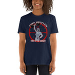 "Bounty Hunter's Gym" (Female Variant) Short-Sleeve T-Shirt