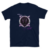 Black Panther Never Yield - Short-Sleeve T-Shirt