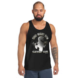 DINO-MIGHT GYM: Clever Curl Raptor Tank Top