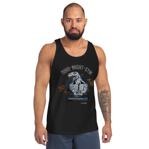 ''Tyrannosaurus-Flex'' - Unisex Tank Top