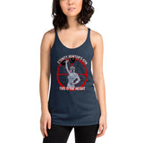 "Bounty Hunter's Gym" (Female Variant) - Women's Racerback Tank